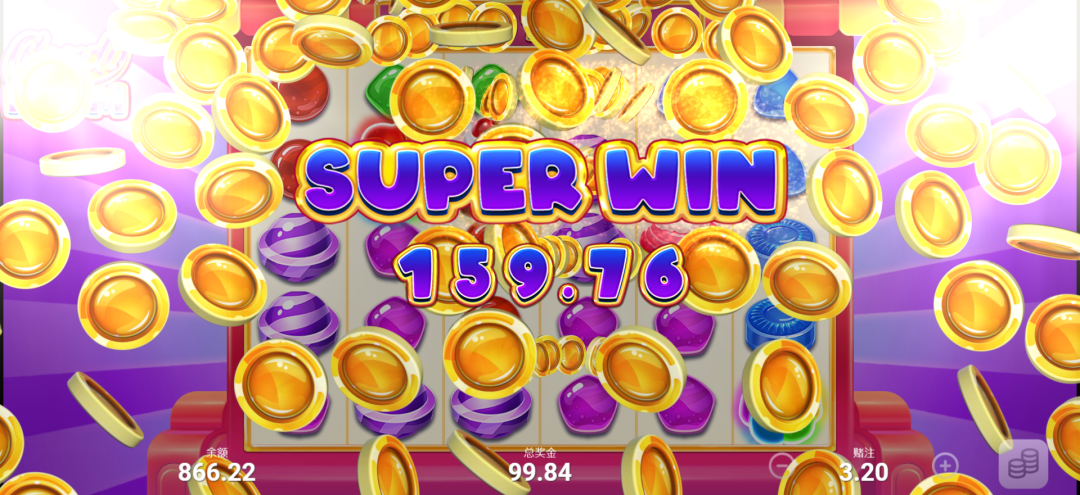 BNG電子免費遊戲中獎畫面