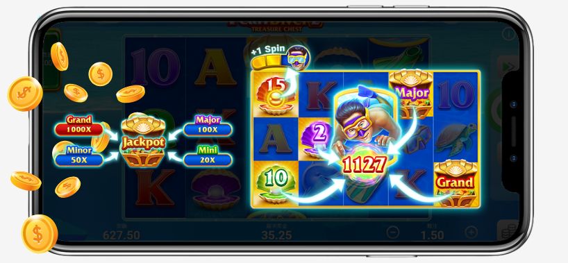 《採珠潛水員2》老虎機保證獎金機制